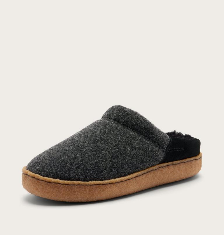 Nakiska III Scuff Women's Slipper, Color: Black, Gum 2, image 8