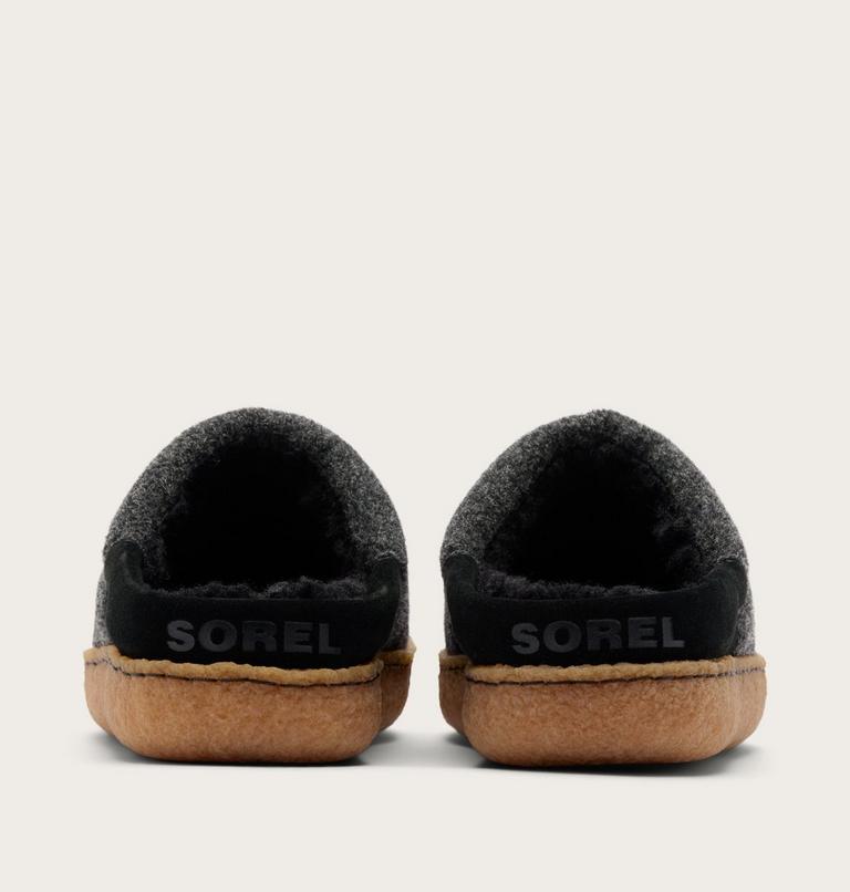 Nakiska III Scuff Women's Slipper, Color: Black, Gum 2, image 3