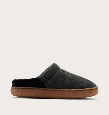 Nakiska III Scuff Women's Slipper, Color: Black, Gum 2, image 9