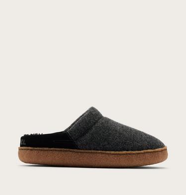 Nakiska III Scuff Women's Slipper, Color: Black, Gum 2, image 9