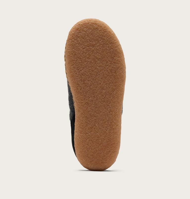 Nakiska III Scuff Women's Slipper, Color: Black, Gum 2, image 5