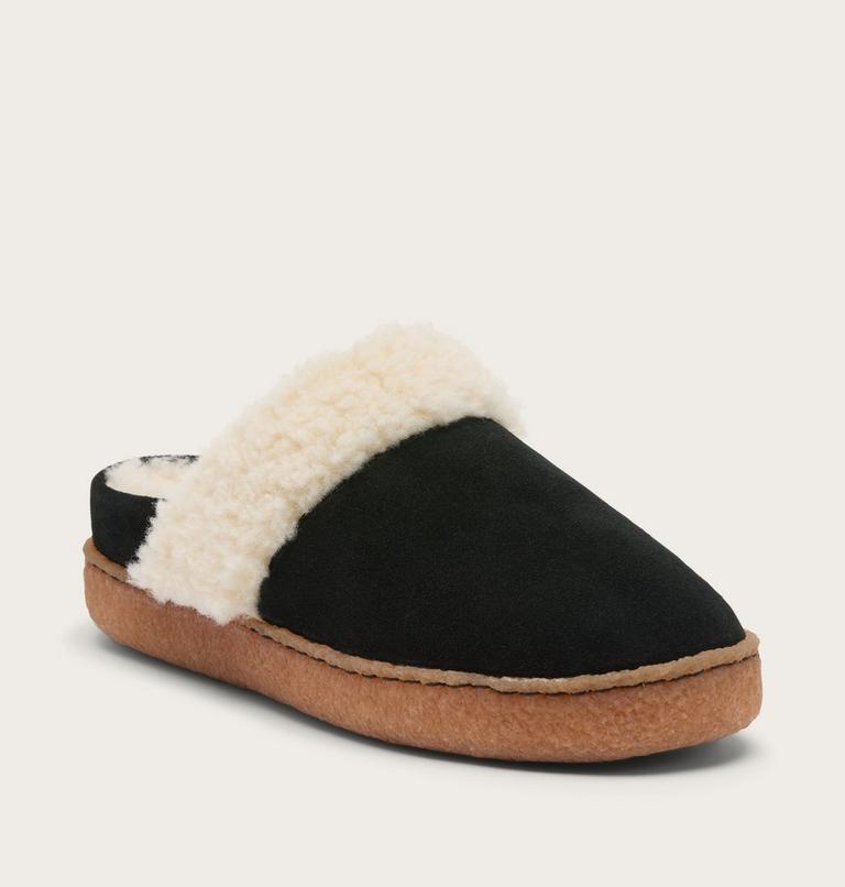 Women's Nakiska III Slide Slipper, Color: Black, Gum 2, image 7
