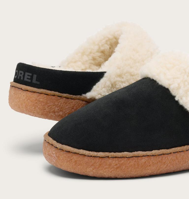 Women's Nakiska III Slide Slipper, Color: Black, Gum 2, image 10