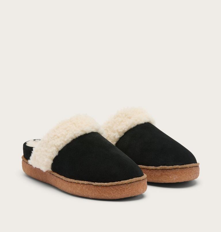 Women's Nakiska III Slide Slipper, Color: Black, Gum 2, image 2