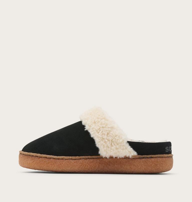 Women's Nakiska III Slide Slipper, Color: Black, Gum 2, image 4