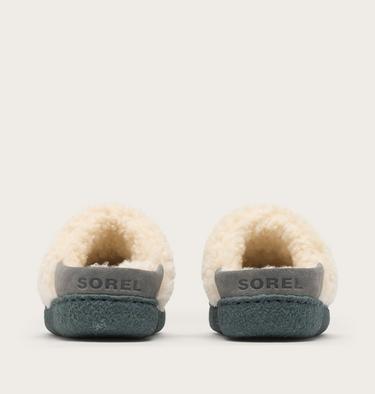 Nakiska III Slide Women's Slipper, Color: Quarry, Grill, image 7