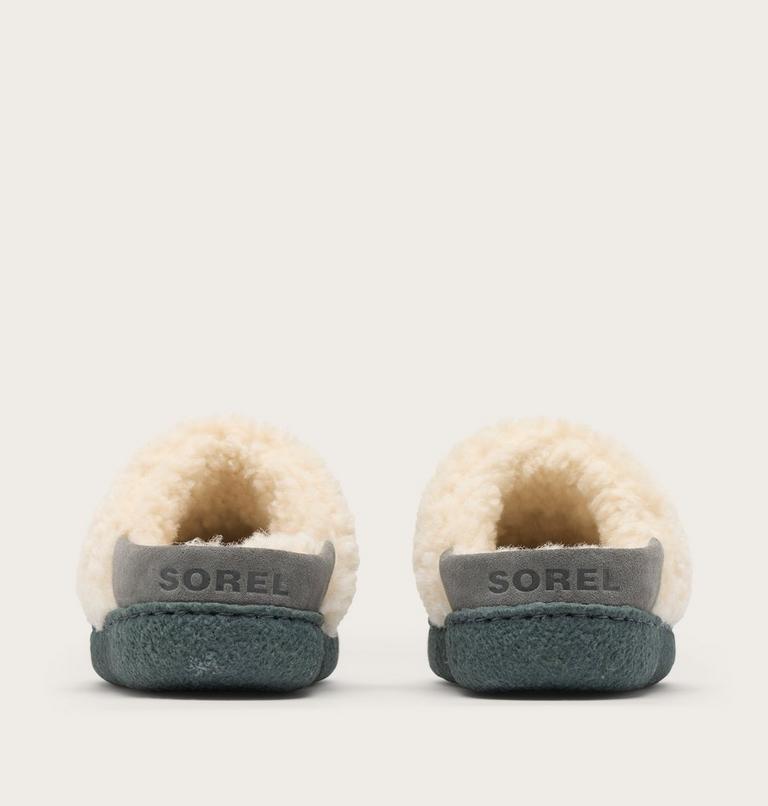 Nakiska III Slide Women's Slipper, Color: Quarry, Grill, image 3