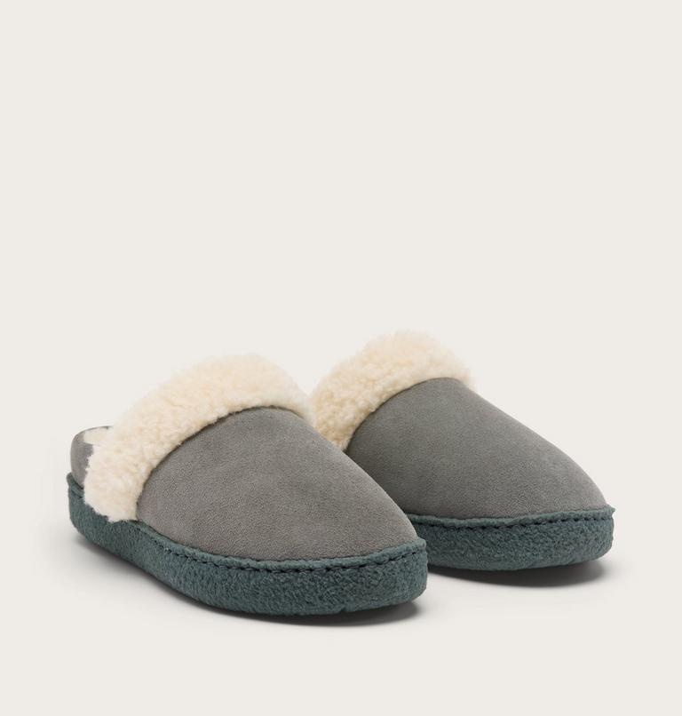 Women's Nakiska III Slide Slipper, Color: Quarry, Grill, image 2