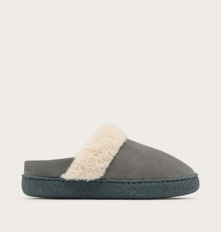 Women's Nakiska III Slide Slipper, Color: Quarry, Grill, image 1