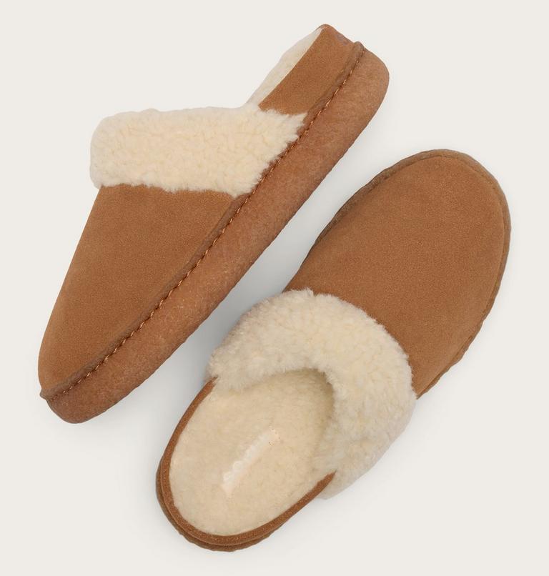 Nakiska III Slide Women's Slipper, Color: Velvet Tan, Gum 2, image 4