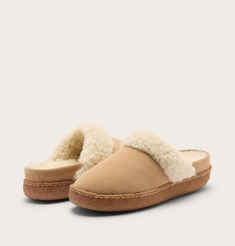 Women's Nakiska III Slide Slipper, Color: Canoe, Gum 2, image 9