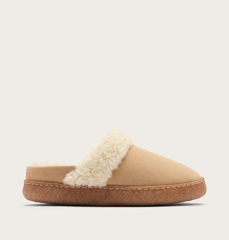Nakiska III Slide Women's Slipper, Color: Canoe, Gum 2, image 1
