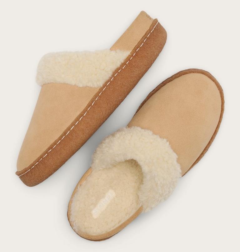 Women's Nakiska III Slide Slipper, Color: Canoe, Gum 2, image 5