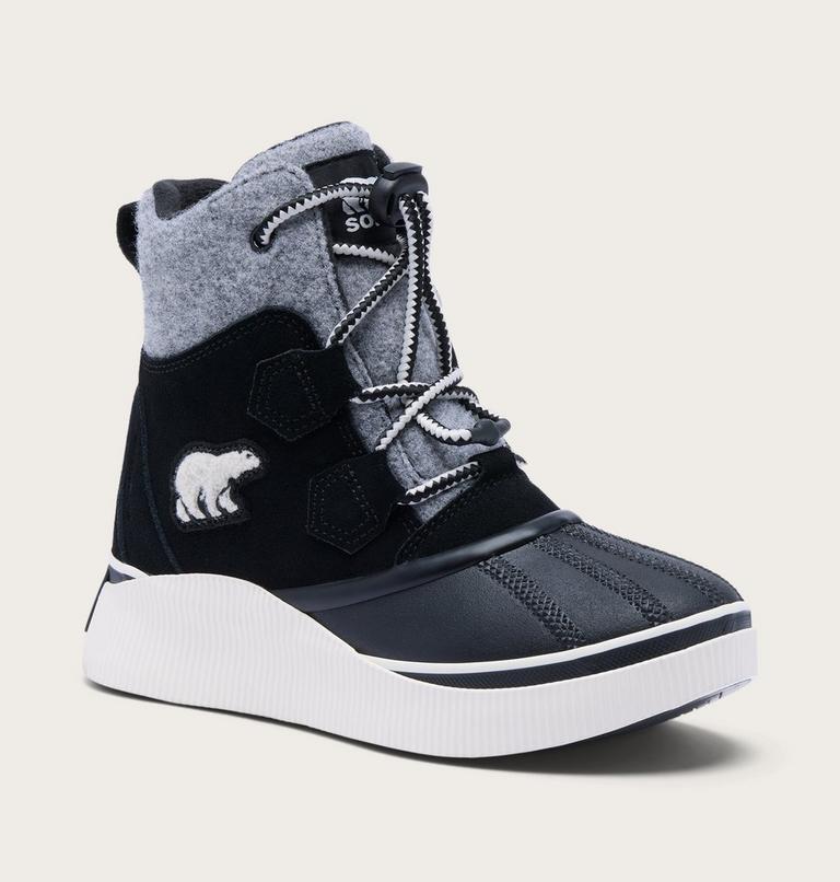 Botte Out N About IV Chillz Enfant, Color: Black, Chalk, image 7