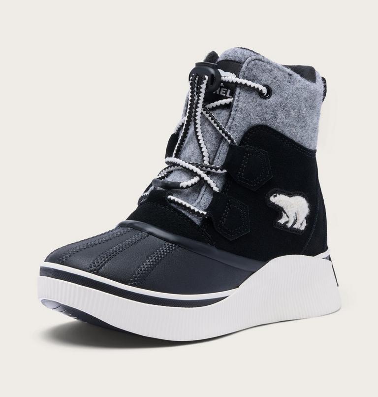 Botte Out N About IV Chillz Enfant, Color: Black, Chalk, image 8