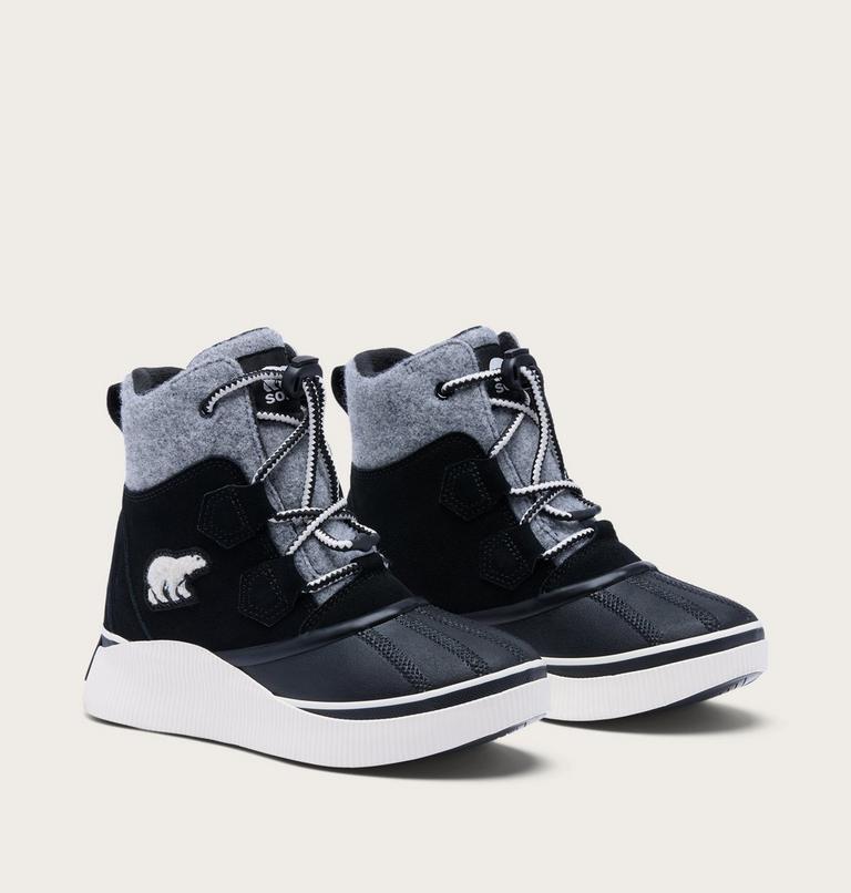 Botte Out N About IV Chillz Enfant, Color: Black, Chalk, image 2