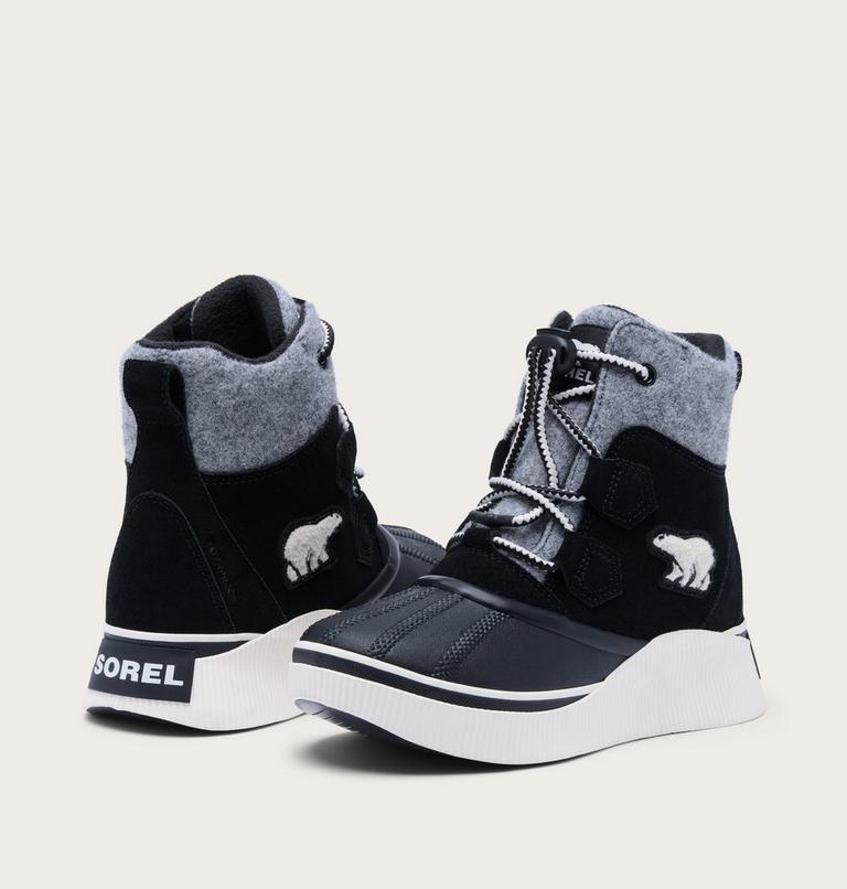 Botte Out N About IV Chillz Enfant, Color: Black, Chalk, image 5