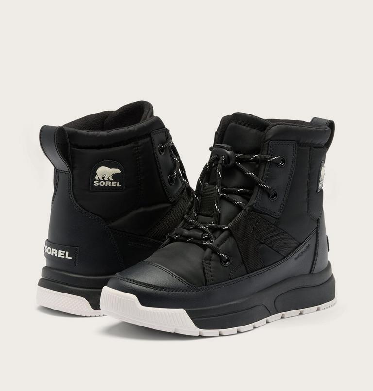 Big Kids Whitney III Mid Winter Boot, Color: Black, Black, image 9