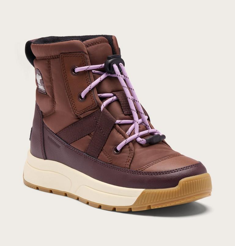 Big Kids Whitney III Mid Winter Boot, Color: Dark Auburn, Red Lodge, image 7