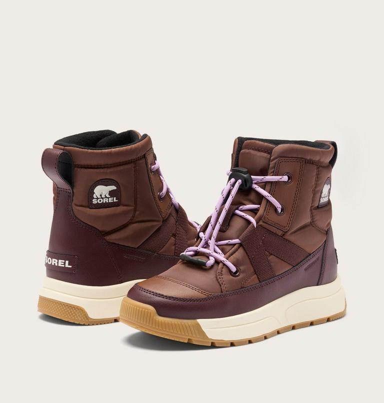 Big Kids Whitney III Mid Winter Boot, Color: Dark Auburn, Red Lodge, image 9