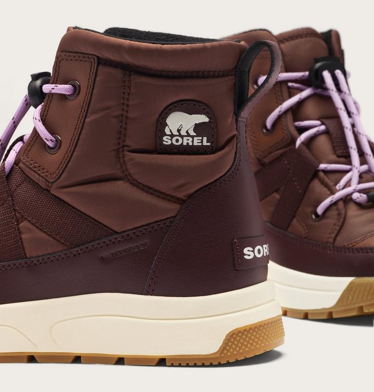 Big Kids Whitney III Mid Winter Boot, Color: Dark Auburn, Red Lodge, image 10