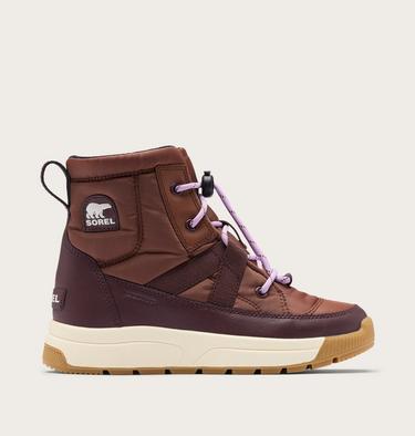 Big Kids Whitney III Mid Winter Boot, Color: Dark Auburn, Red Lodge, image 9