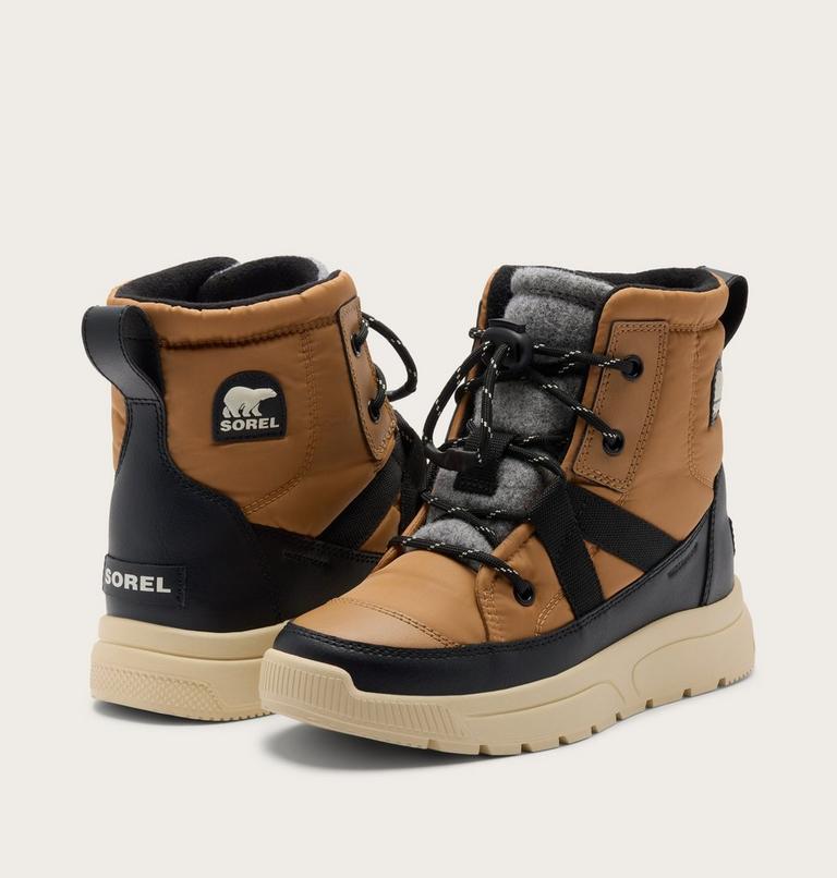 Big Kids Whitney III Mid Winter Boot, Color: Tawny Buff, Bleached Ceramic, image 9