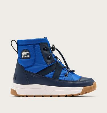 Big Kids Whitney III Mid Winter Boot, Color: Azul, Collegiate Navy, image 1