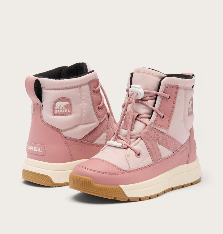 Big Kids Whitney III Mid Winter Boot, Color: Pink Salt, Eraser Pink, image 9