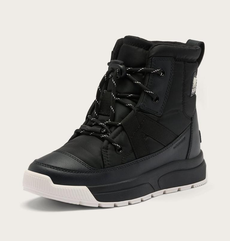 Little Kids Whitney III Mid Waterproof Boot, Color: Black, Black, image 8
