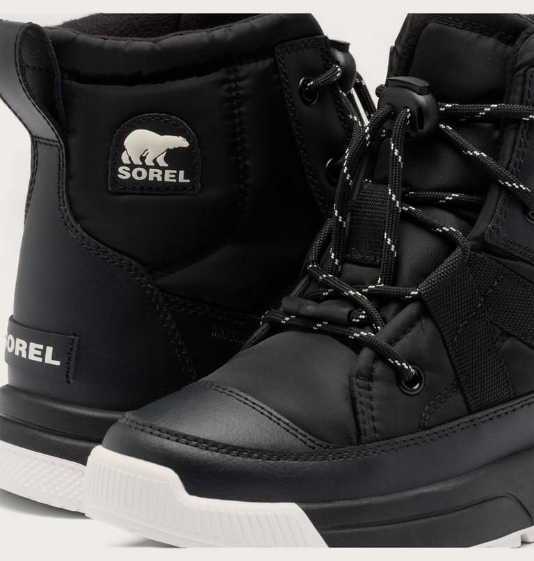 Little Kids Whitney III Mid Waterproof Boot, Color: Black, Black, image 10