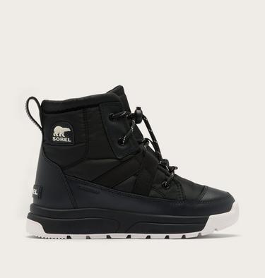 Little Kids Whitney III Mid Waterproof Boot, Color: Black, Black, image 1