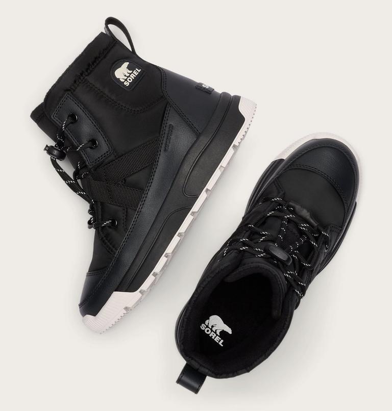 Little Kids Whitney III Mid Waterproof Boot, Color: Black, Black, image 5