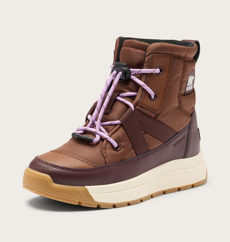 Little Kids Whitney III Mid Waterproof Boot, Color: Dark Auburn, Red Lodge, image 8