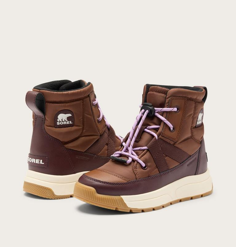 Little Kids Whitney III Mid Waterproof Boot, Color: Dark Auburn, Red Lodge, image 9