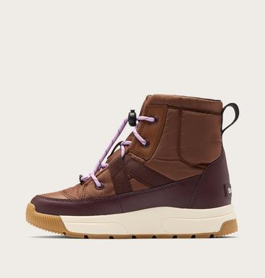 Little Kids Whitney III Mid Waterproof Boot, Color: Dark Auburn, Red Lodge, image 12
