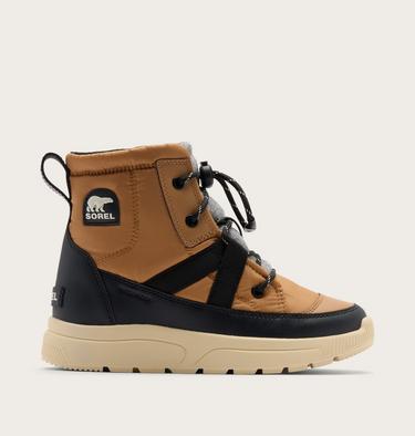 Little Kids Whitney III Mid Waterproof Boot, Color: Tawny Buff, Bleached Ceramic, image 13