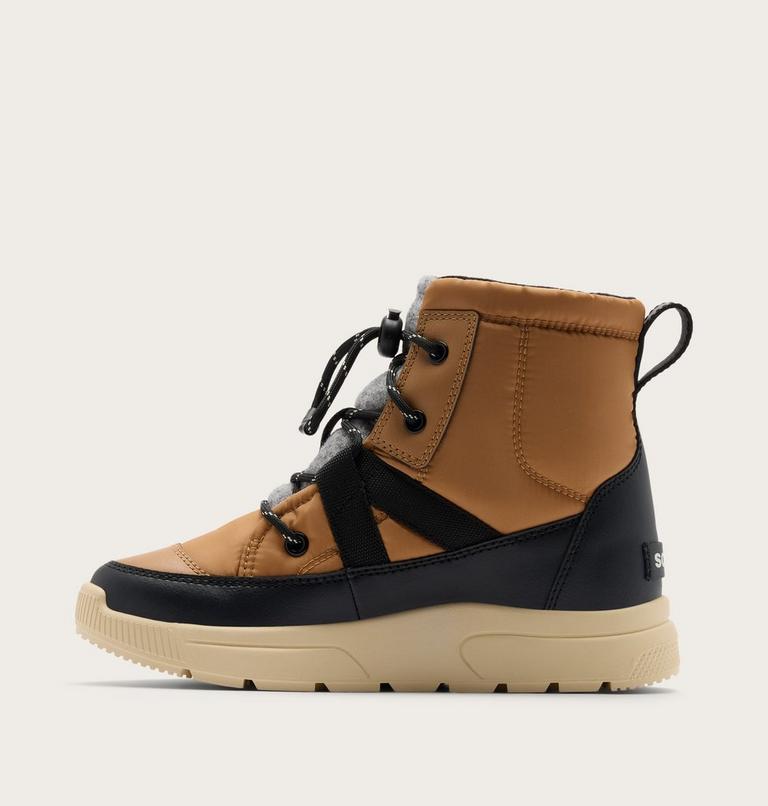 Little Kids Whitney III Mid Waterproof Boot, Color: Tawny Buff, Bleached Ceramic, image 4