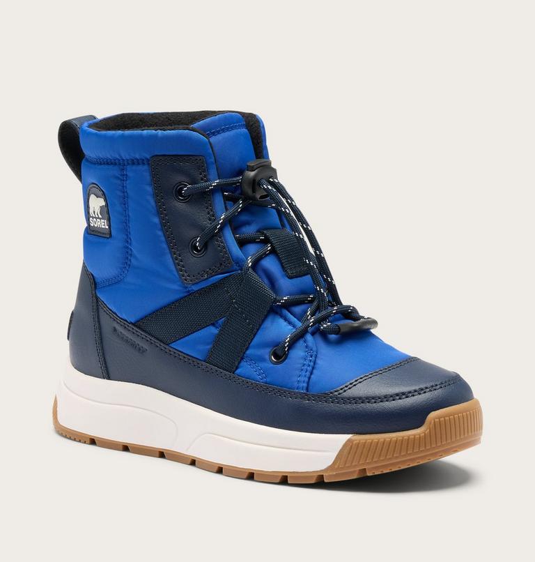 Little Kids Whitney III Mid Waterproof Boot, Color: Azul, Collegiate Navy, image 7