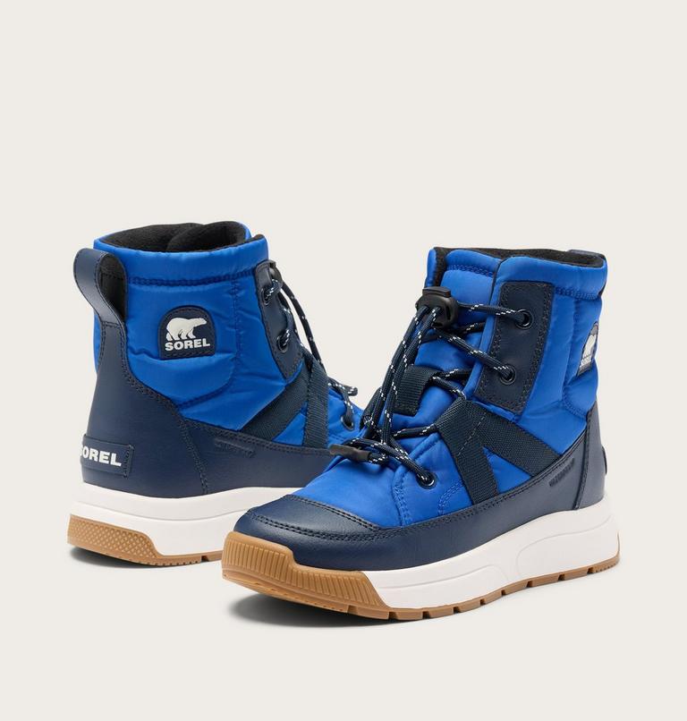 Little Kids Whitney III Mid Waterproof Boot, Color: Azul, Collegiate Navy, image 9