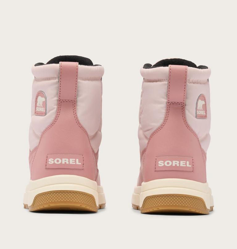 Little Kids Whitney III Mid Waterproof Boot, Color: Pink Salt, Eraser Pink, image 3