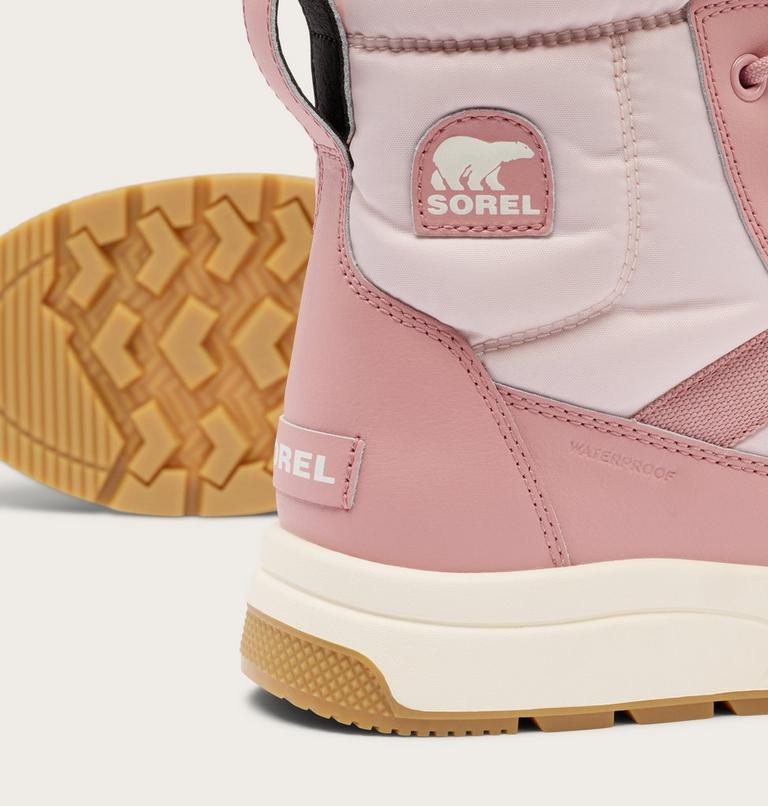 Little Kids Whitney III Mid Waterproof Boot, Color: Pink Salt, Eraser Pink, image 10