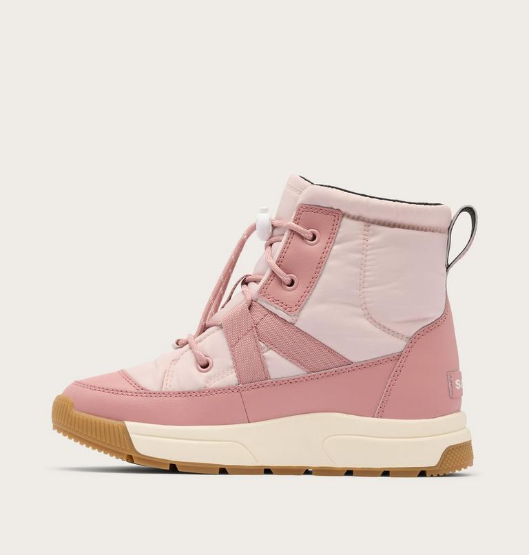 Little Kids Whitney III Mid Waterproof Boot, Color: Pink Salt, Eraser Pink, image 4