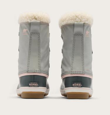 Big Kids Yoot PAC Nylon Winter Boot, Color: Dove, Gum 2, image 7