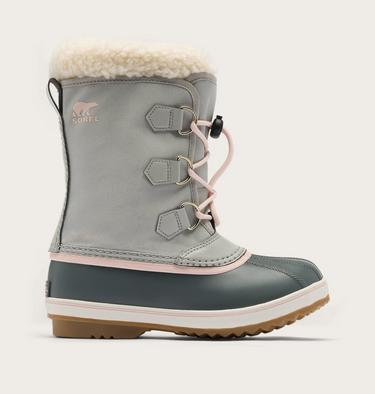 Big Kids Yoot PAC Nylon Winter Boot, Color: Dove, Gum 2, image 5