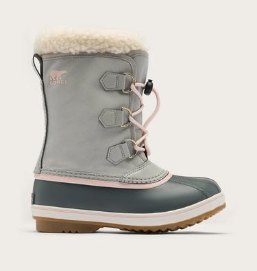 Youth Yoot PAC Nylon Snow Boots, Color: Dove, Gum 2, image 3