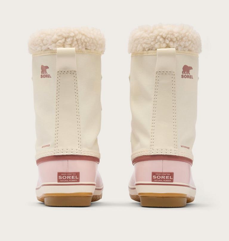 Big Kids Yoot PAC Nylon Winter Boot, Color: Snow, Pink Salt, image 3