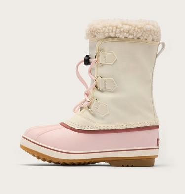 Botte de Neige en Nylon Yoot PAC Junior, Color: Snow, Pink Salt, image 4