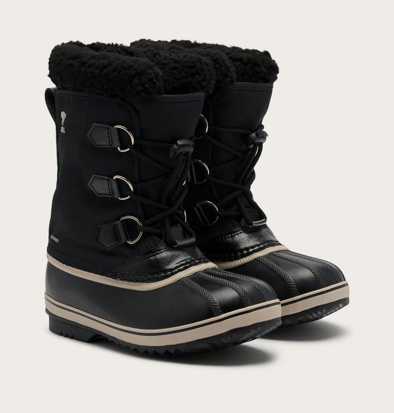 Little Kids Yoot PAC Nylon Winterboot, Color: Black, Black, image 2