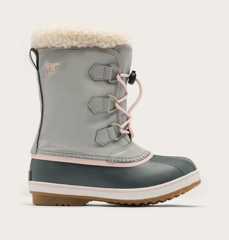 Little Kids Yoot PAC Nylon Winterboot, Color: Dove, Gum 2, image 1